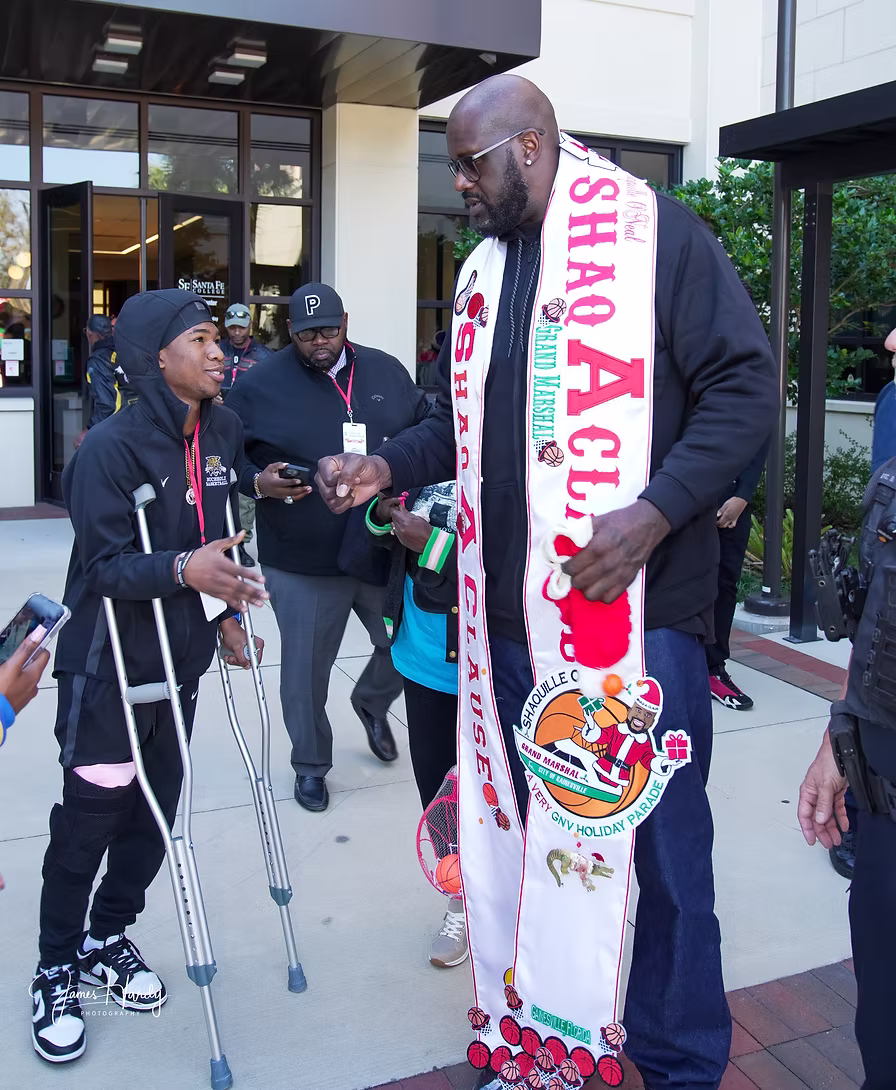 Shaquille O'Neal as Grand Marshal in Year 2